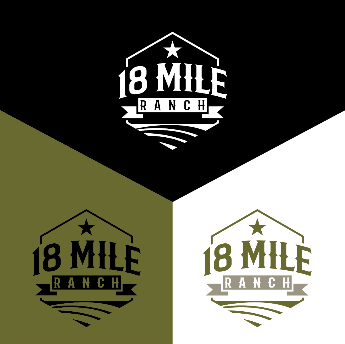 Logo-Design von Deziners Zone für 18 Mile Ranch | Design #27644507