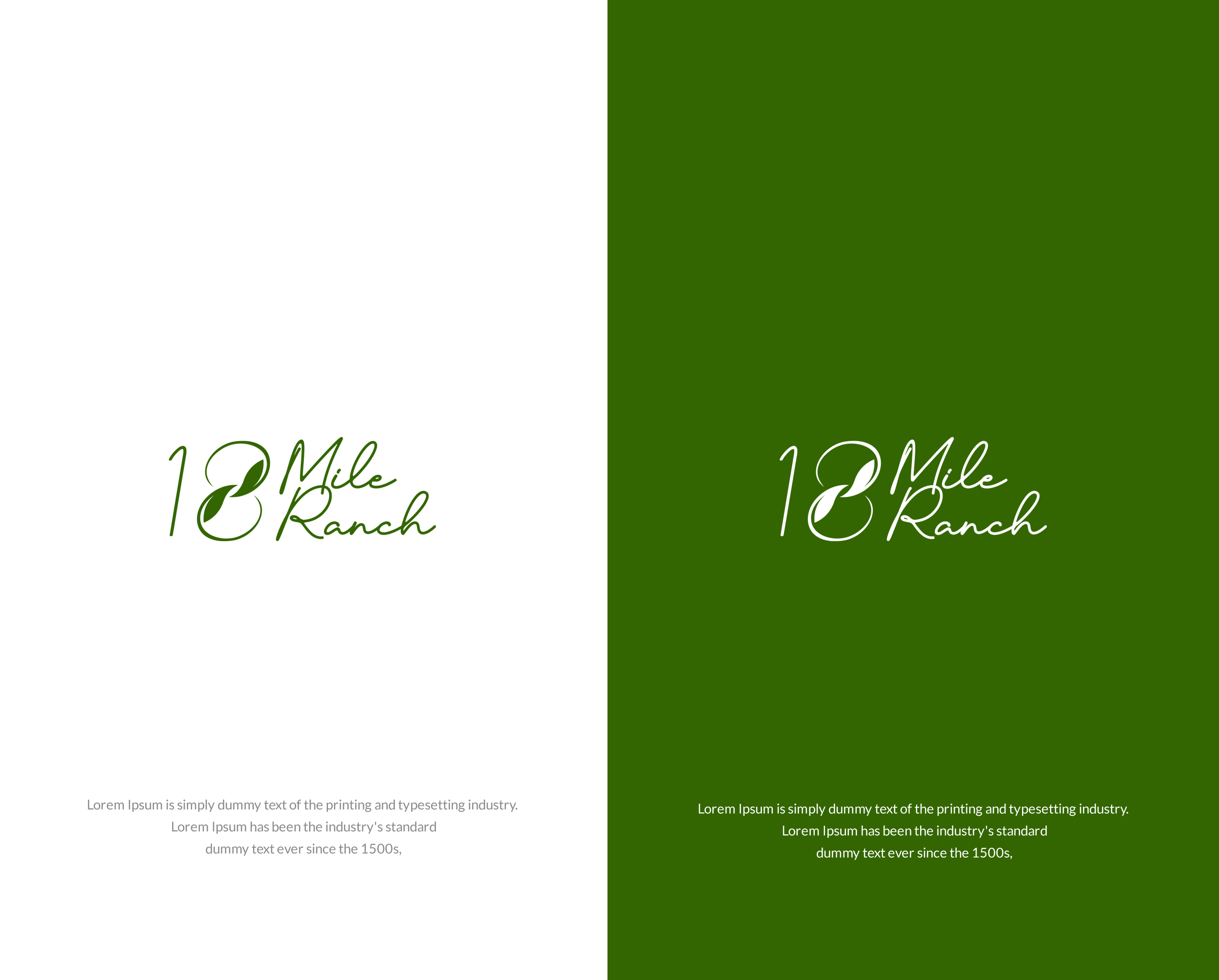 Design de Logo par SL Designer pour 18 Mile Ranch | Design #27640525