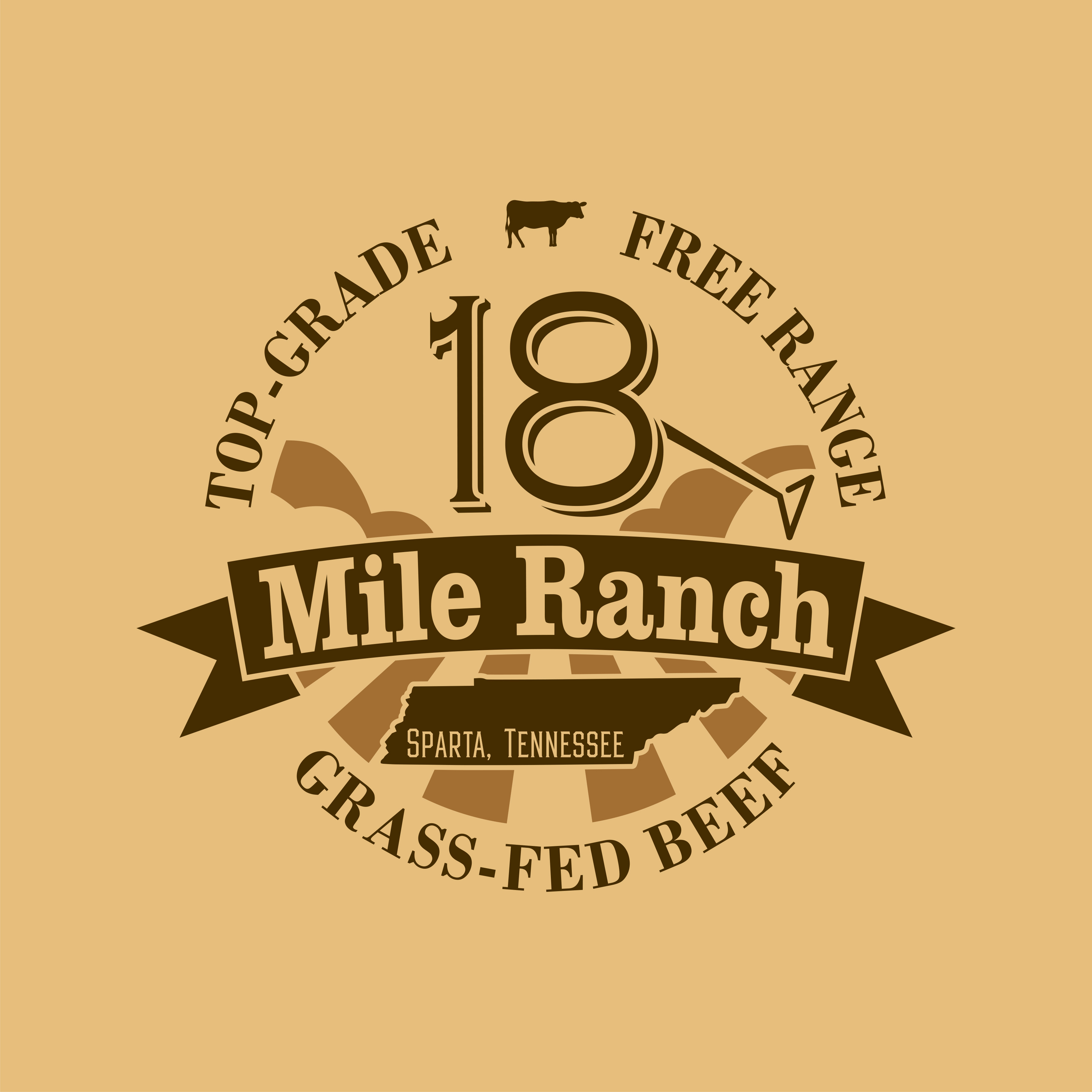 Logo Design by hard c design for 18 Mile Ranch | Design #27651688