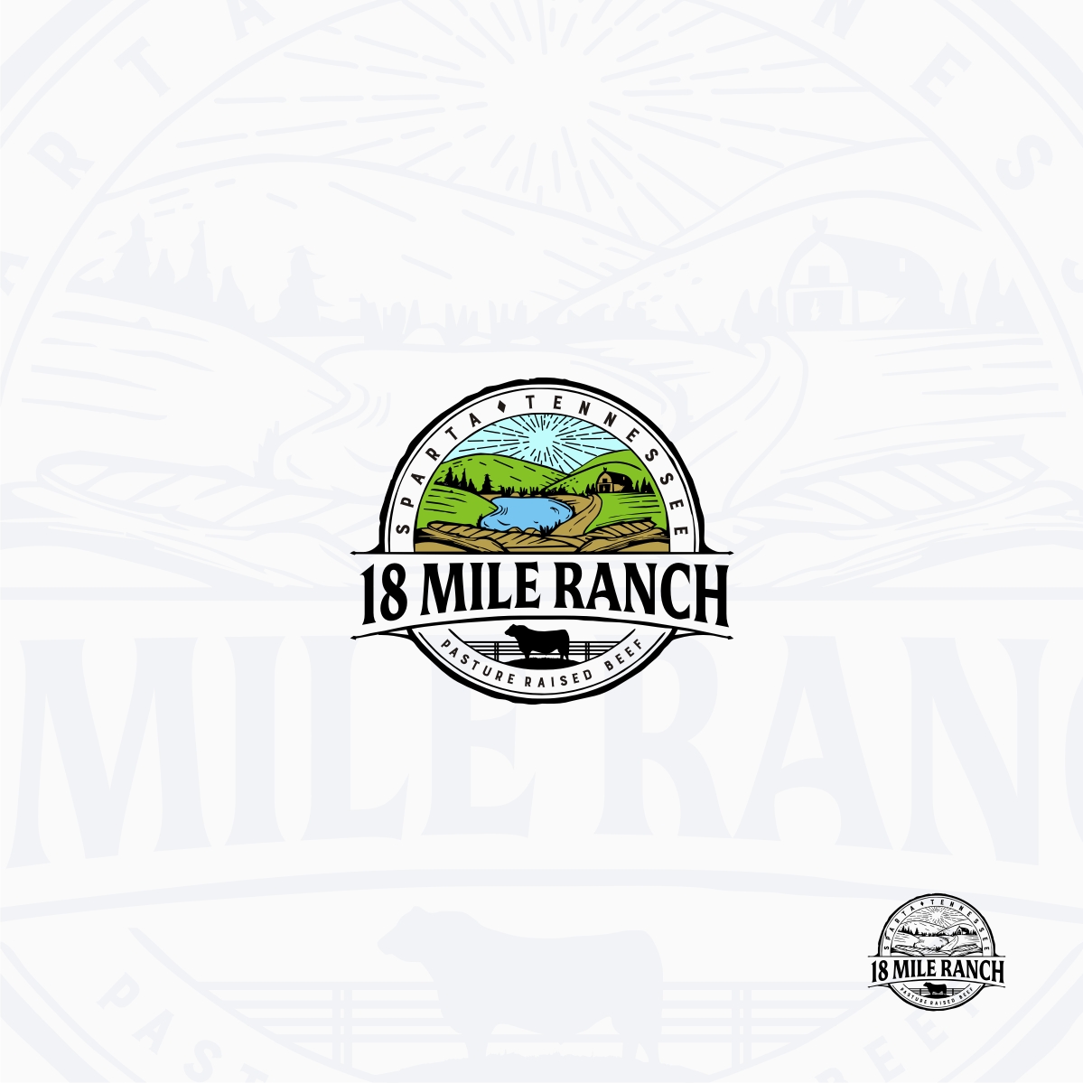 Logo-Design von gray mind für 18 Mile Ranch | Design #27665337