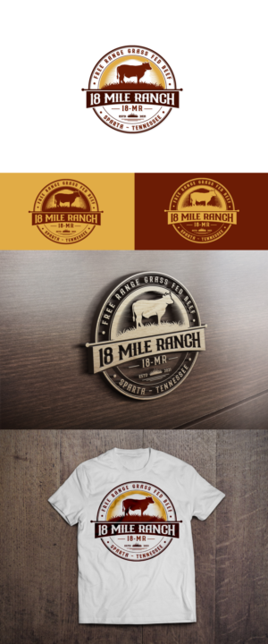 Logo Design by Obi.K for 18 Mile Ranch | Design #27667859