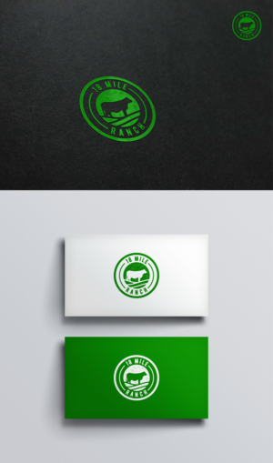 Logo Design by aquabomb26 for 18 Mile Ranch | Design #27656326