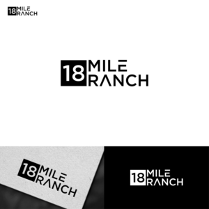 Logo Design by TalhaShaikh 12 for 18 Mile Ranch | Design #27643242