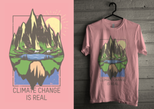 T-Shirt Messages about Climate Change | T-shirt Design by denuj