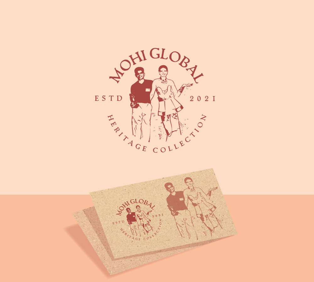 Logo Design by step forward 2 for Mohi Global Heritage Collection  | Design #27643167