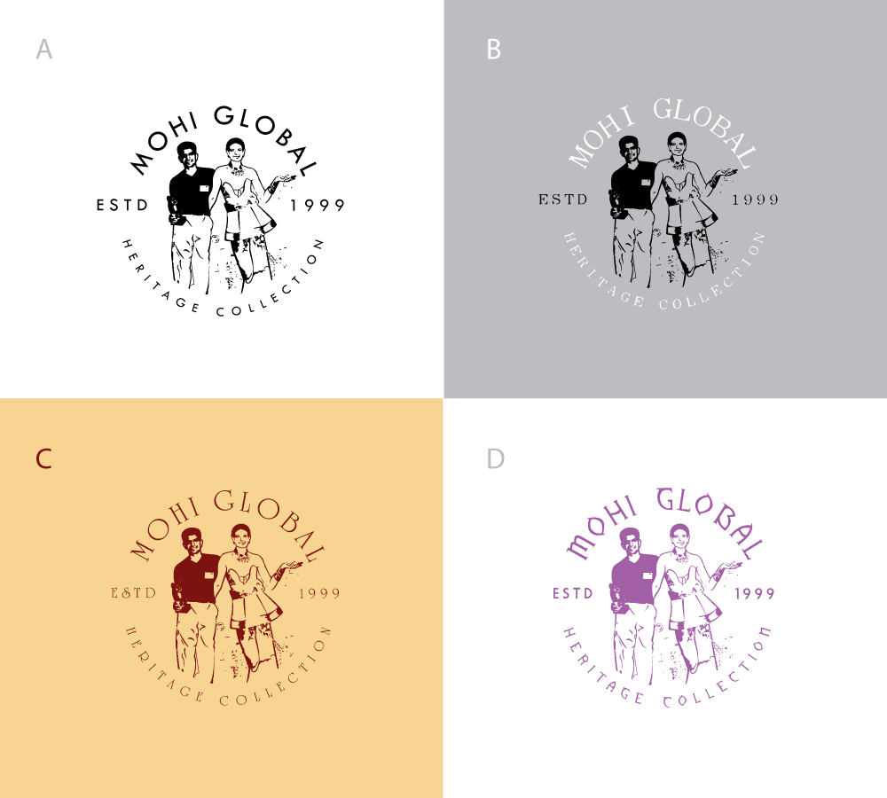 Logo Design by step forward 2 for Mohi Global Heritage Collection  | Design #27645013