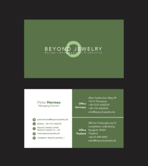 Business Card Design by Creative D2024 for this project | Design: #27648735