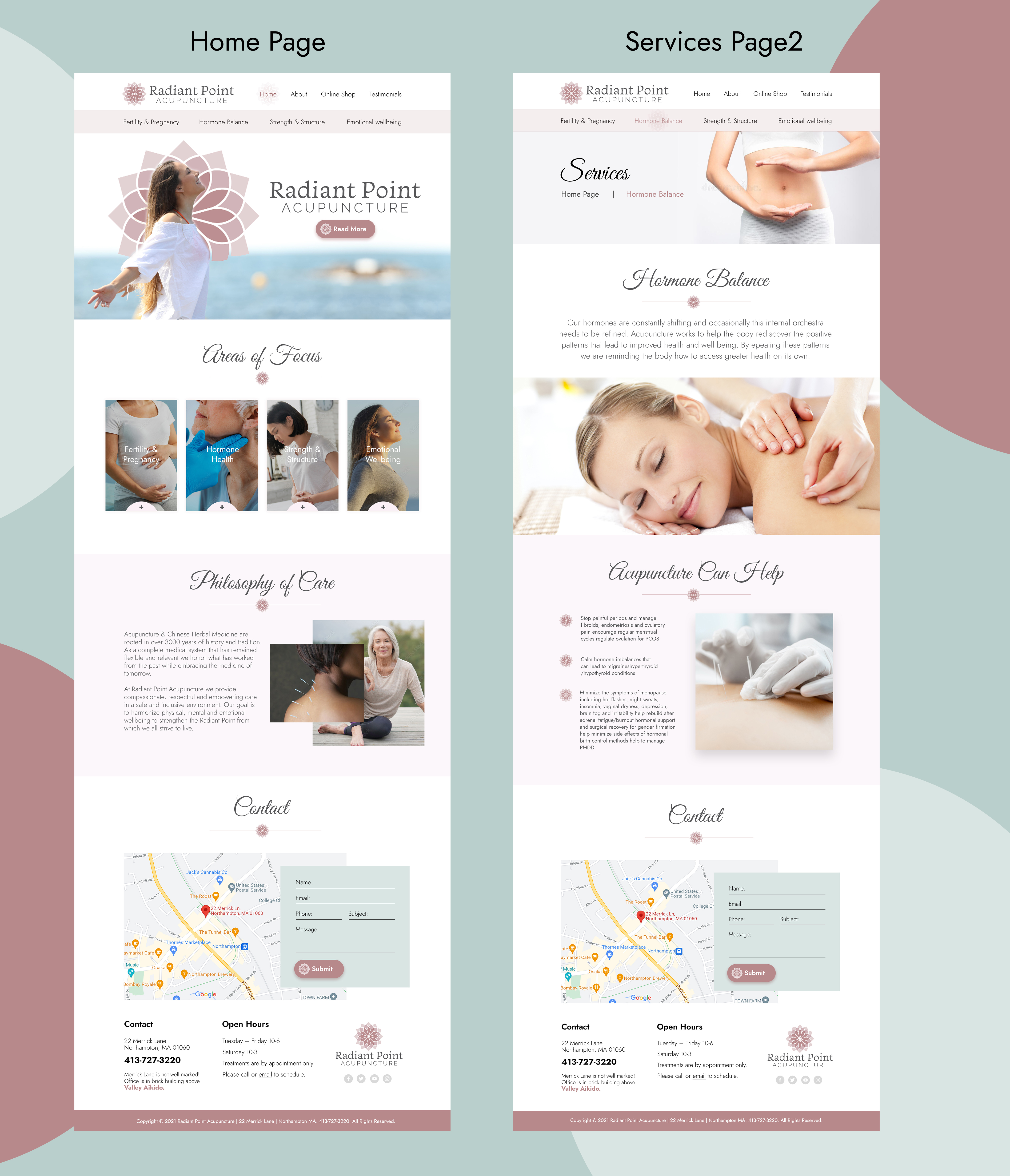 Web Design by MAHABA for MidnightsonDesigns | Design #27651252