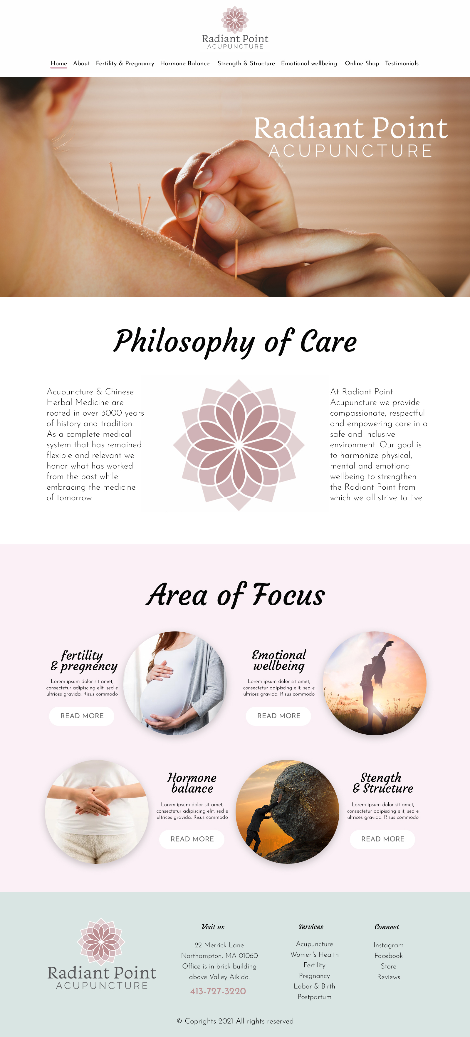 Web Design by MAHABA for MidnightsonDesigns | Design #27659281