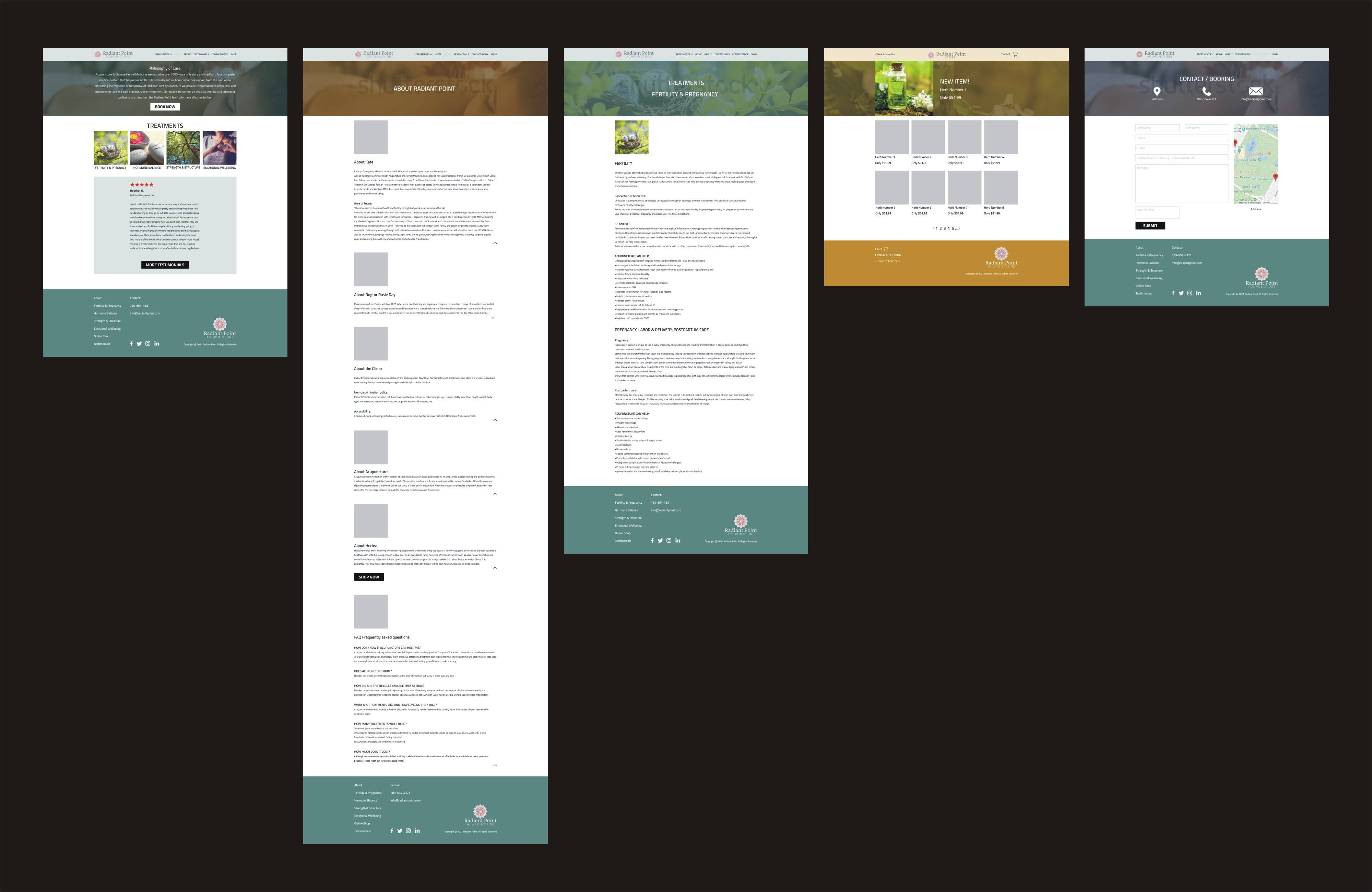 Web Design by aLiEN designs for MidnightsonDesigns | Design #27713938