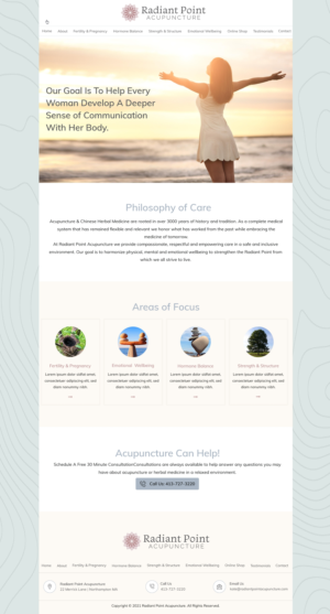Diseño Web por harmi_199 para MidnightsonDesigns | Diseño: #27664740