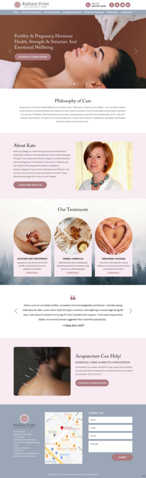 Diseño Web por pb para MidnightsonDesigns | Diseño: #27650674