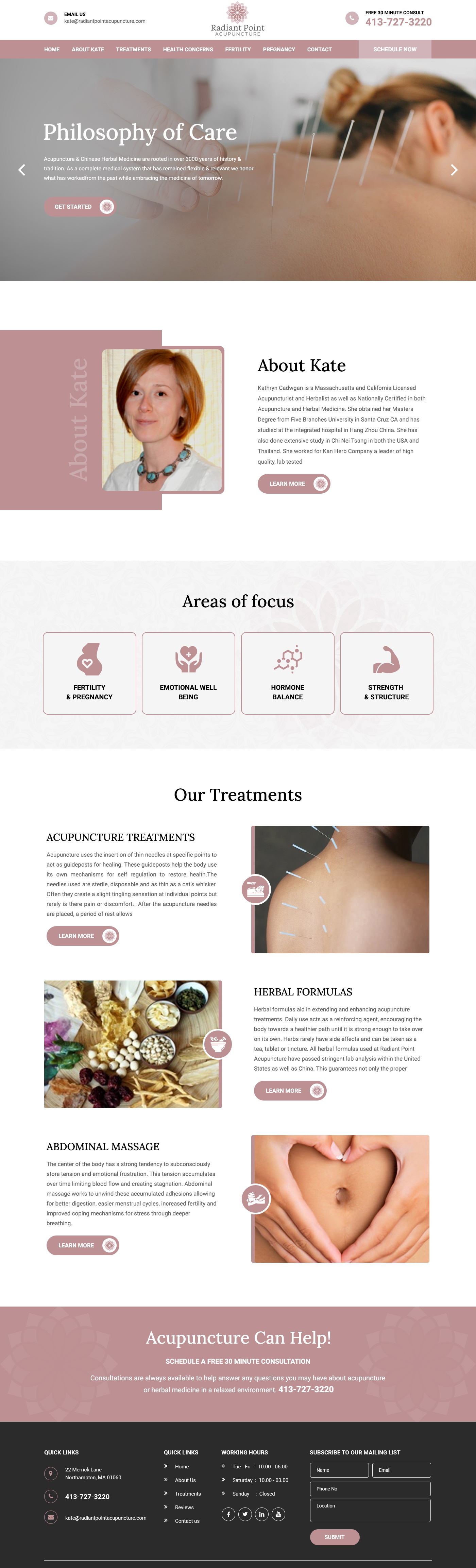 Web Design by pb for MidnightsonDesigns | Design #27650692
