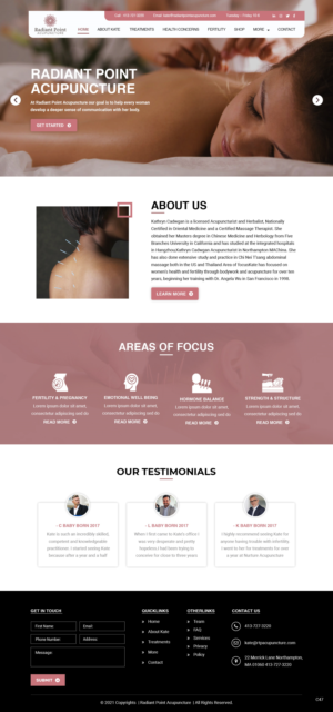 Diseño Web por pb para MidnightsonDesigns | Diseño: #27650694