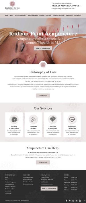 Diseño Web por pb para MidnightsonDesigns | Diseño: #27650700