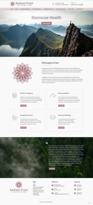 Diseño Web por pb para MidnightsonDesigns | Diseño: #27650701