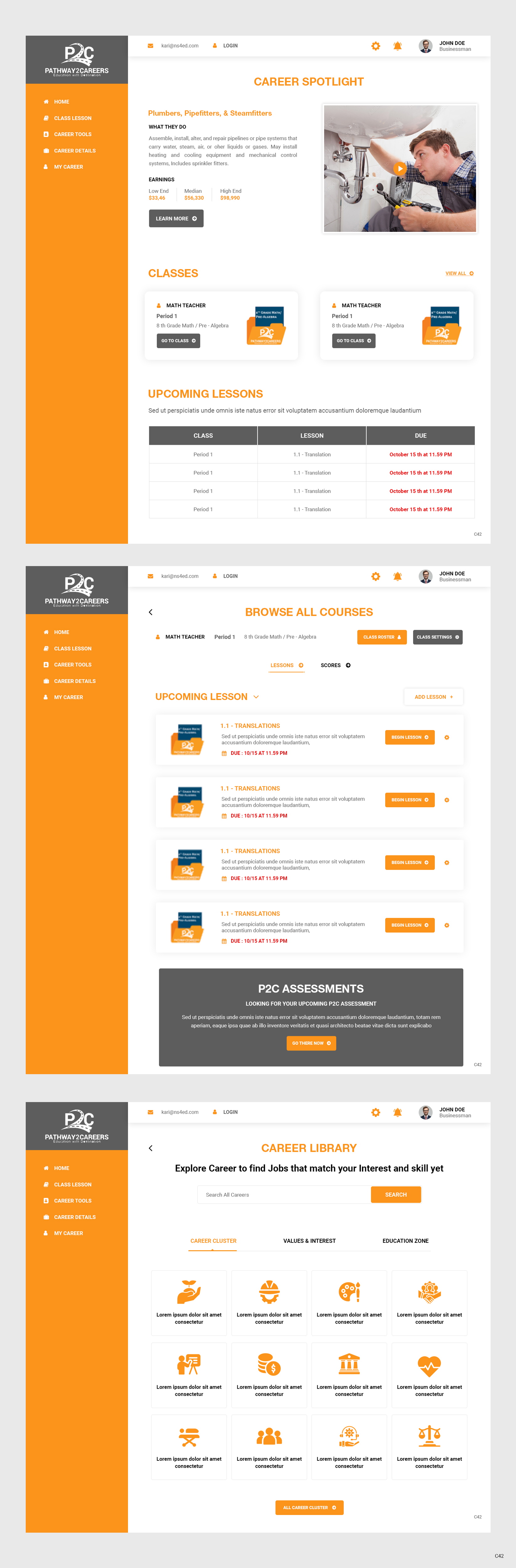 Web Design by pb for NS4ed | Design #27650646