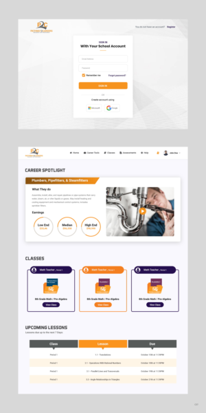 Diseño Web por pb para NS4ed | Diseño: #27650647