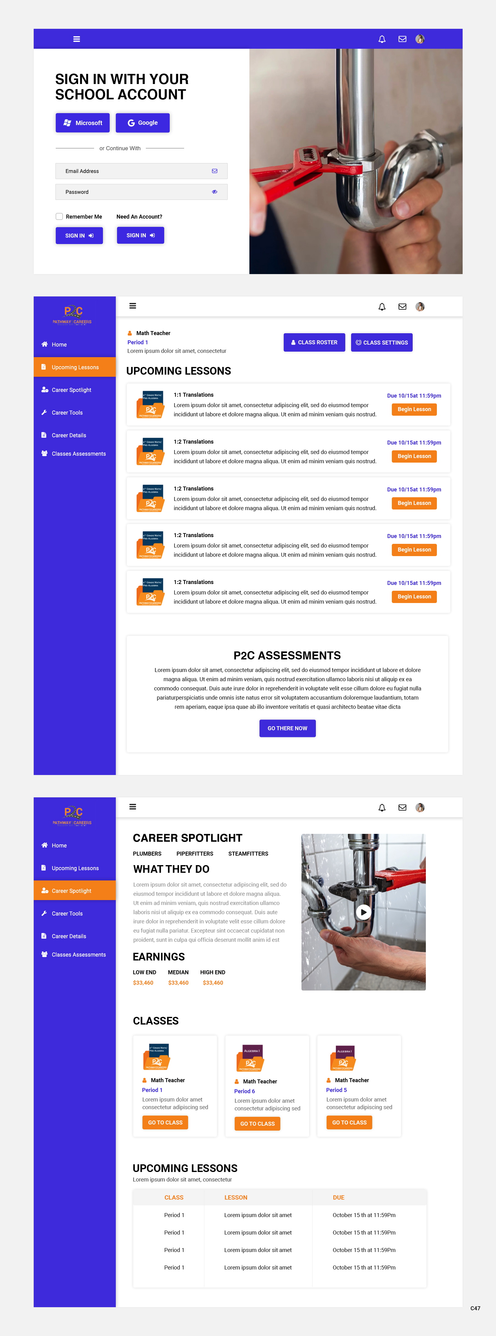 Web Design by pb for NS4ed | Design #27650650