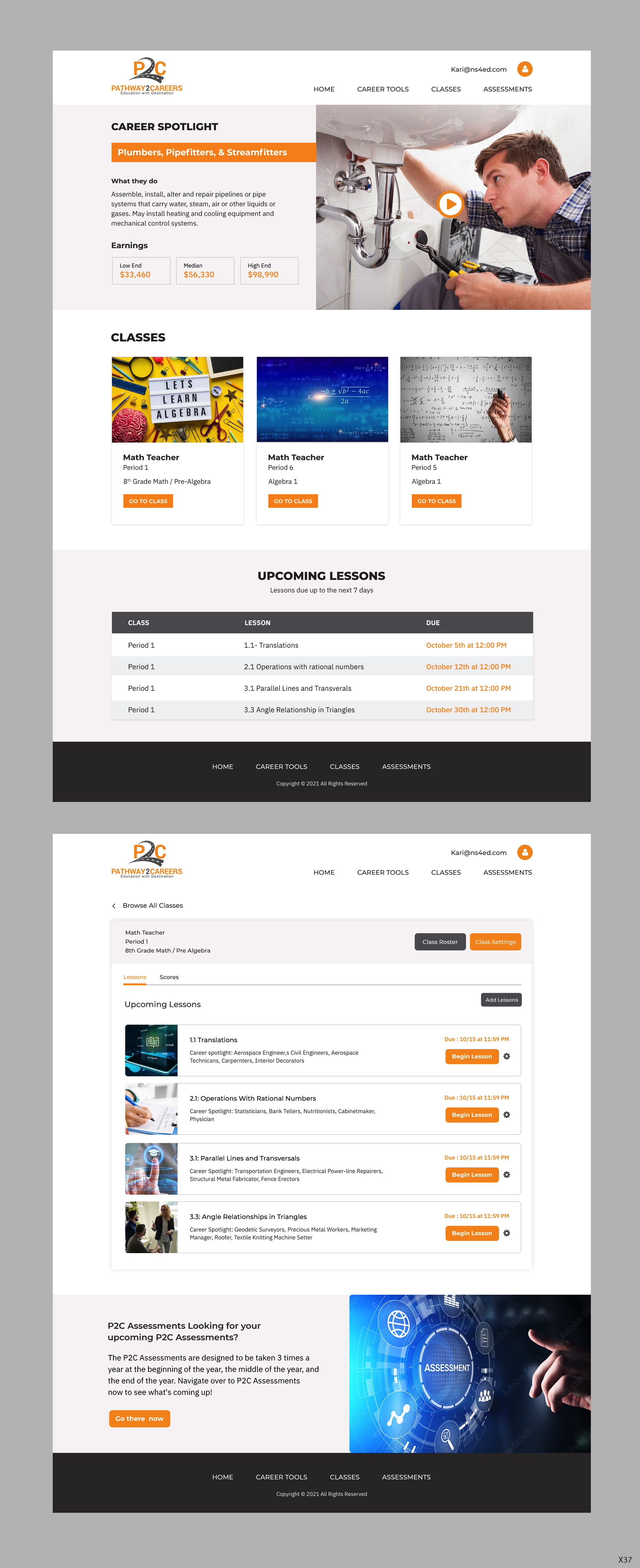 Web Design by pb for NS4ed | Design #27650652