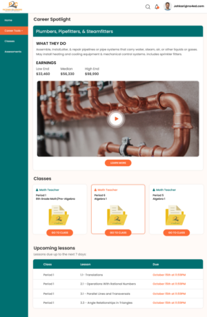 Diseño Web por pb para NS4ed | Diseño: #27675762