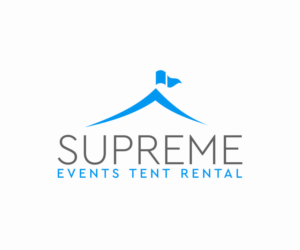 Logo Design by Thati Designs for Supreme Events Tent Rental Ltd  | Design: #27650093