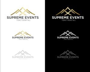 Logo Design by DesignMX (Renan Mejia) for Supreme Events Tent Rental Ltd  | Design: #27676510