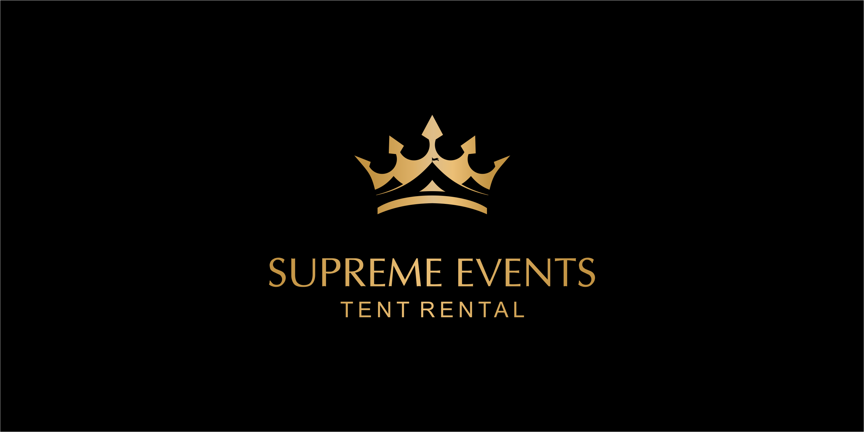Logo Design by pa2pat for Supreme Events Tent Rental Ltd  | Design #27671311