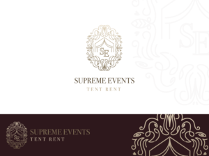 Supreme Events Tent Rental | Logo Design by JTdsign