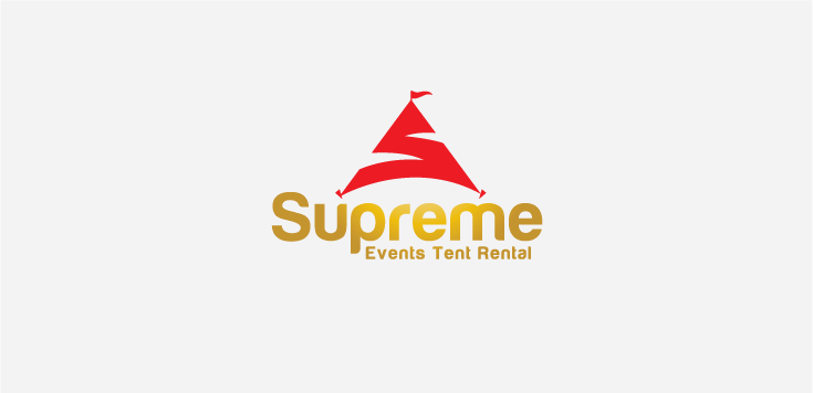 Design de Logo par zebronicgraphic pour Supreme Events Tent Rental Ltd  | Design #27672084