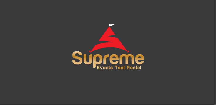Logo Design by zebronicgraphic for Supreme Events Tent Rental Ltd  | Design #27676473