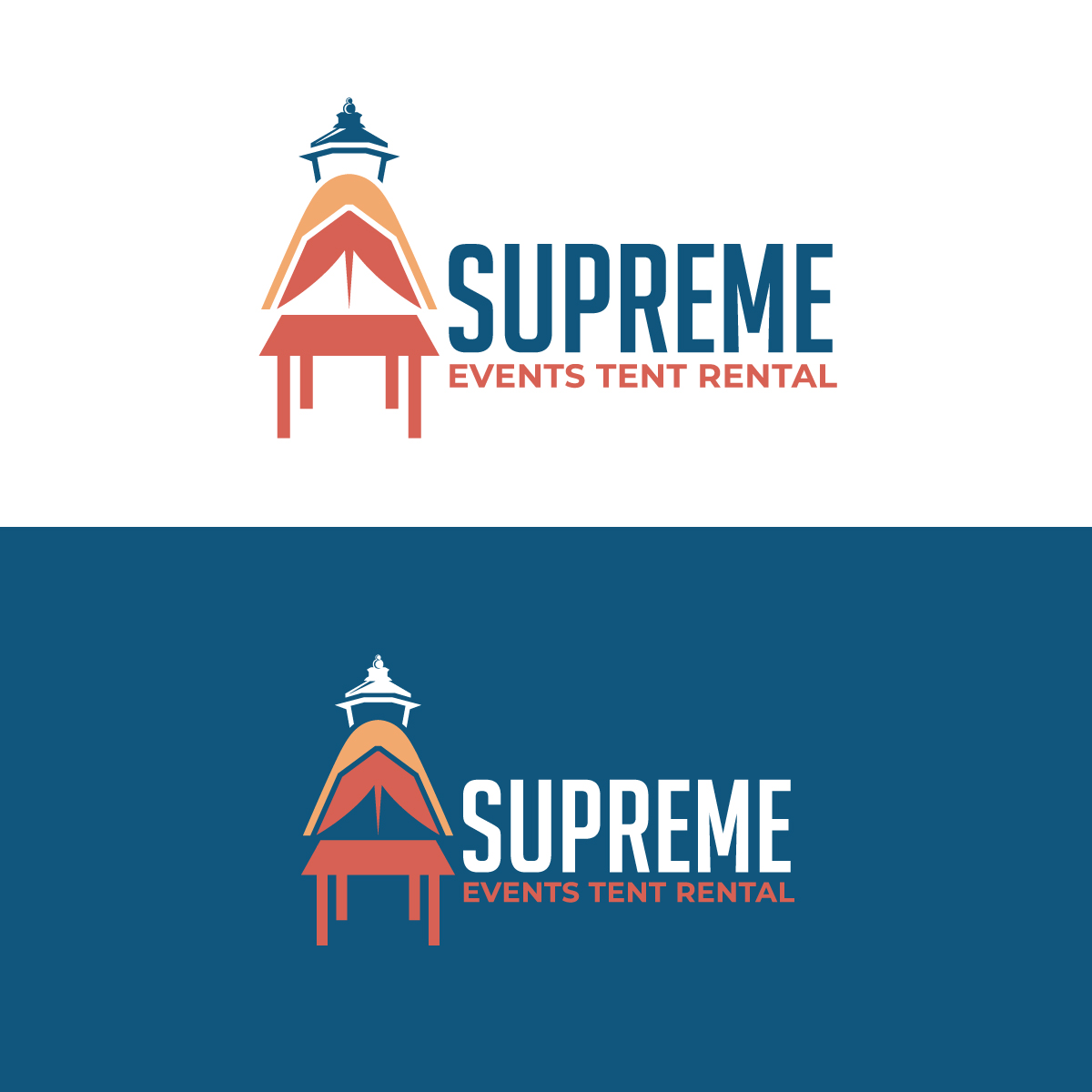 Diseño de Logo por brand maker para Supreme Events Tent Rental Ltd  | Diseño #27649587