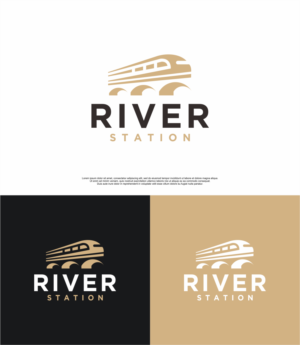 River Station | Logo Design by MASH Std