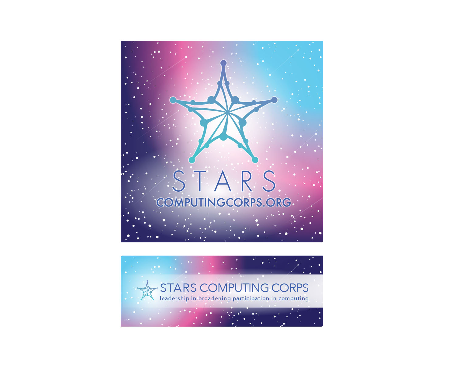 Sticker Design by radleon for STARS Computing Corps | Design #27647713