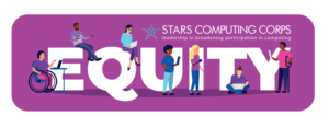 STARS Computing Corps - Alliance for DEI in Tech Education - Sticker for Laptops, Branding | Design Autocollant par Sarina.dsg