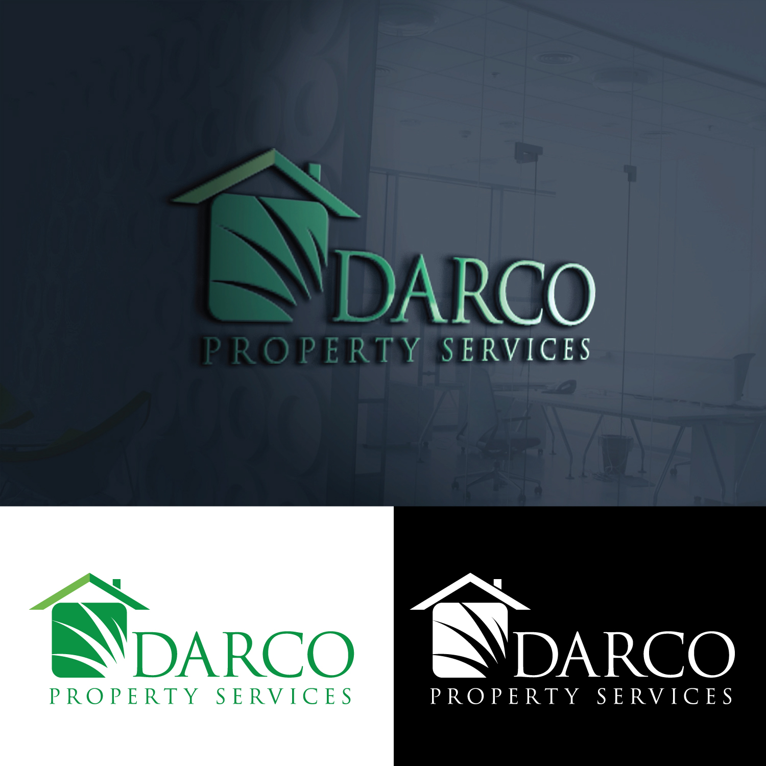 Diseño de Logo por GODDREAMCREATION para DARCO PROPERTY SERVICES  | Diseño #27646810