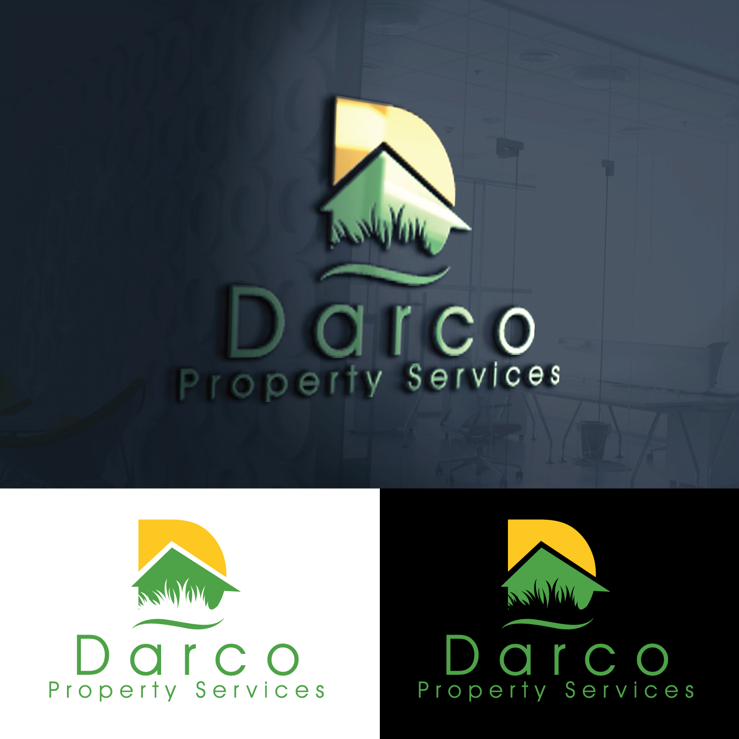 Diseño de Logo por GODDREAMCREATION para DARCO PROPERTY SERVICES  | Diseño #27646811