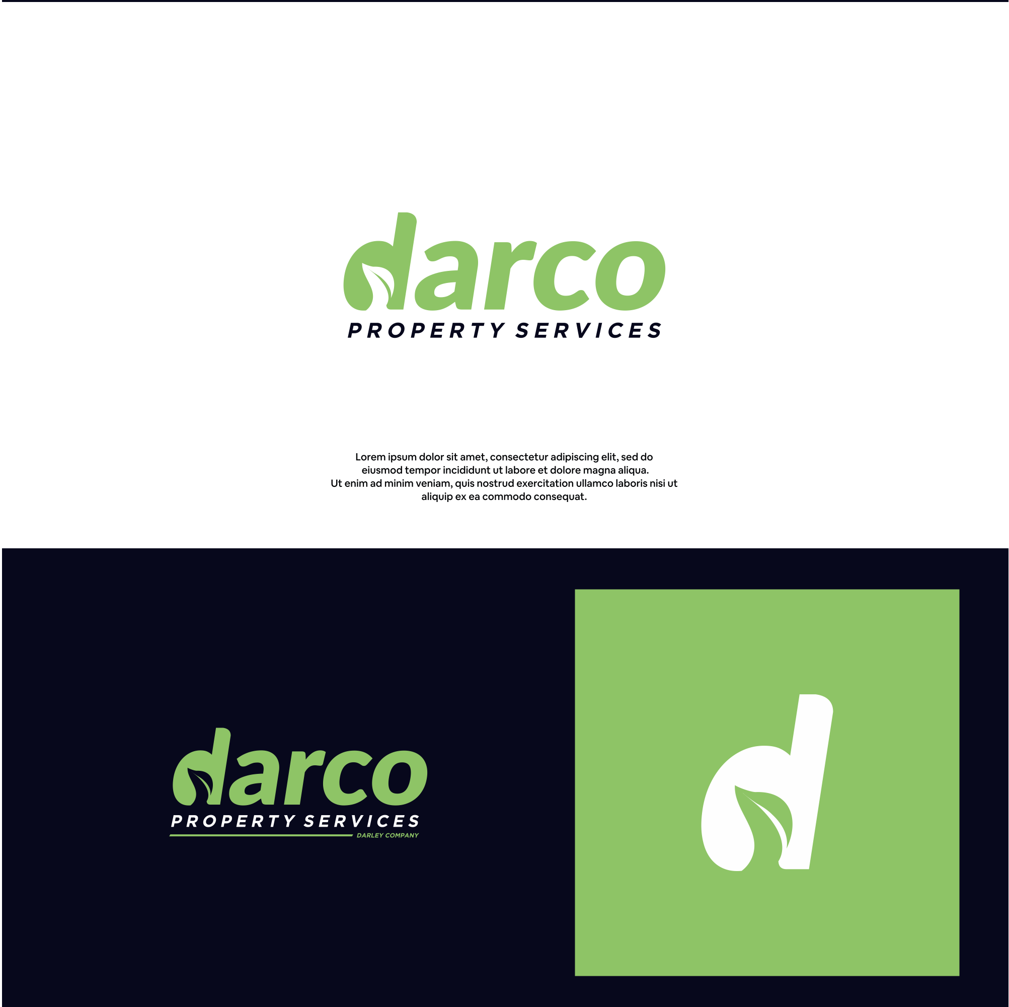 Logo Design by DesignFirst for DARCO PROPERTY SERVICES  | Design #27646919