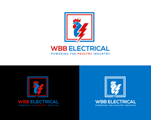 WBB Electrical - Powering the Poultry Industry | Diseño de Logo y Tarjeta de Presentación por Creations Box 2015