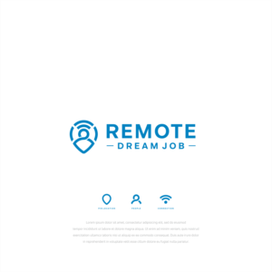 remotedreamjobs.com | Design de Logo par Low_vertical
