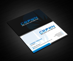 Business Card Design by Creations Box 2015 for Crown Welding and Repair | Design: #27650490
