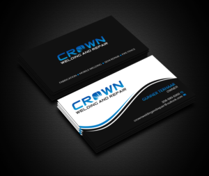 Business Card Design by Creations Box 2015 for Crown Welding and Repair | Design: #27650504