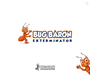 Bug Baron Exterminator | Logo-Design von D_Mantra