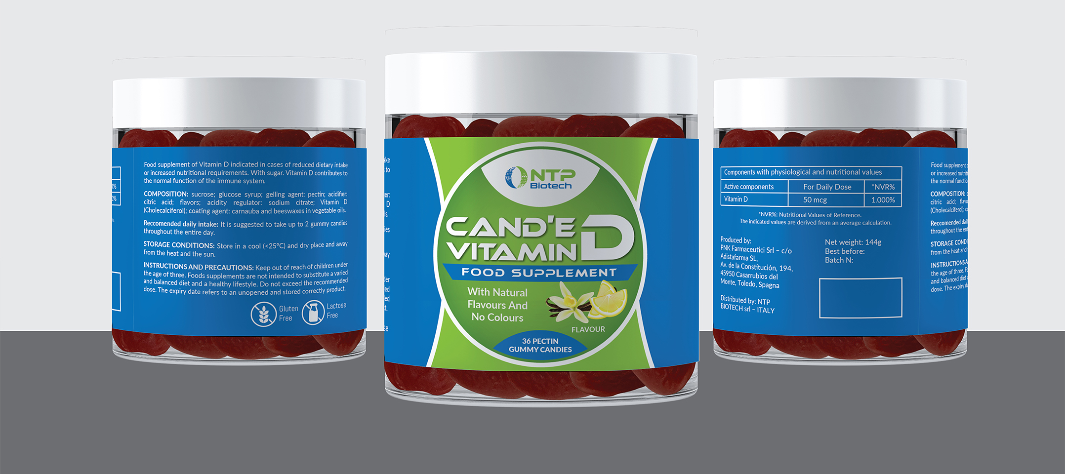 Diseño de Empaque por Deziners Zone para NTP BIOTECH | Diseño #27651265