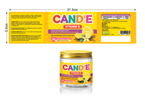 JAR LABEL FOR GUMMIES | Verpackungs-Design von Rais