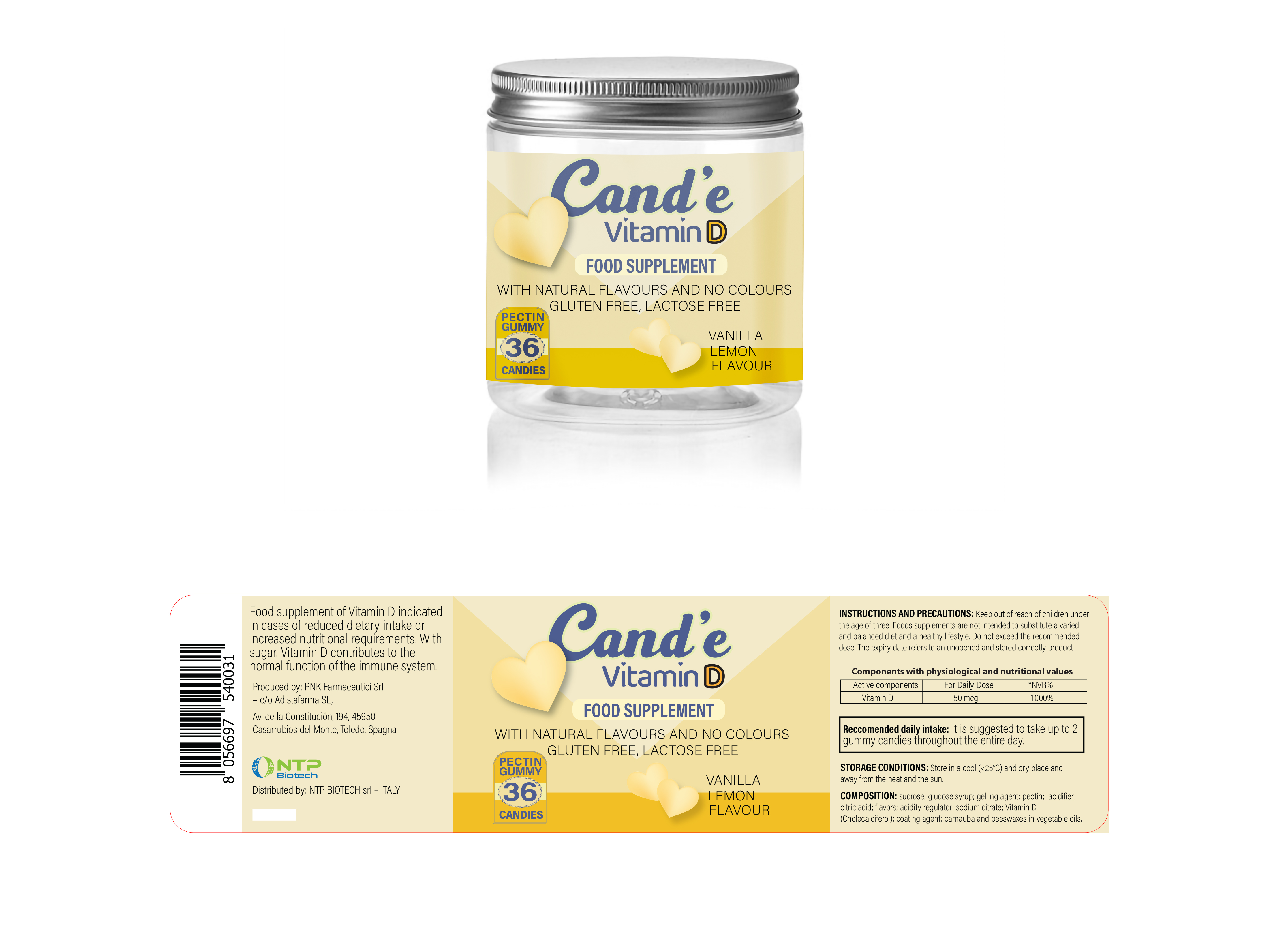 Packaging Design by connexis for NTP BIOTECH | Design #27661262