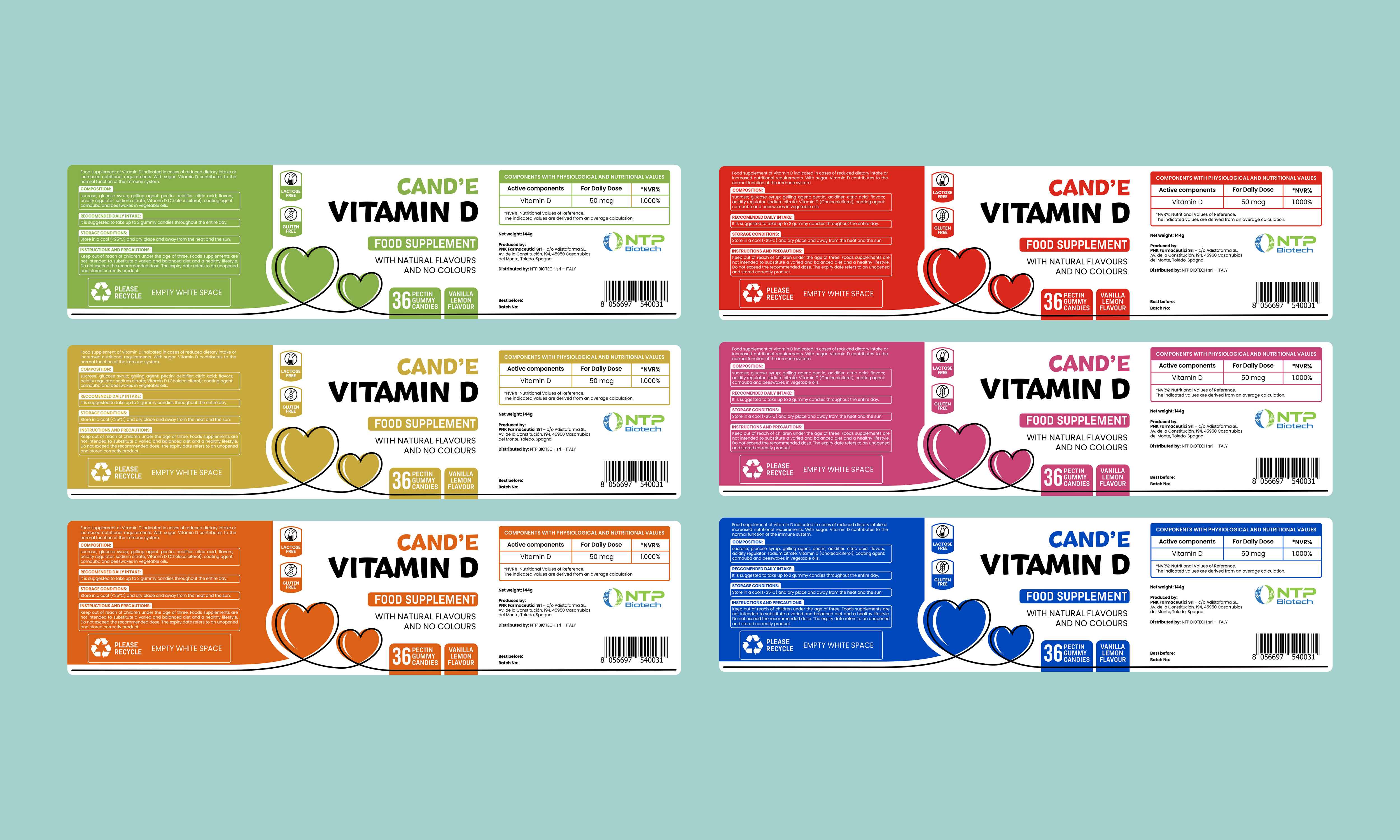 Packaging Design by RenCan for NTP BIOTECH | Design #27675498