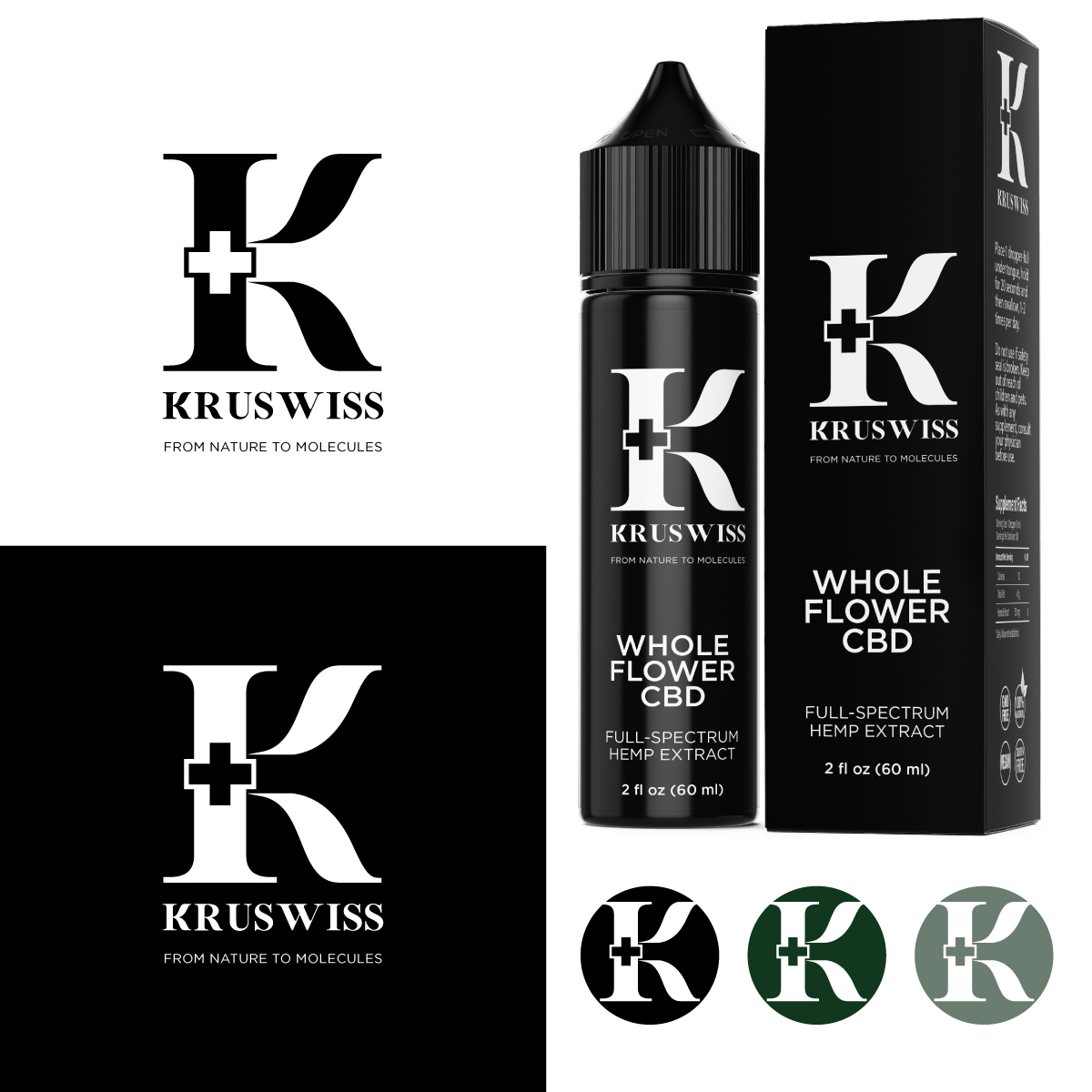 Logo Design by Sergio Coelho for KruSwiss | Design #27654323