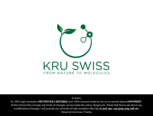 Logo Design by FireflyArt for KruSwiss | Design: #27655507