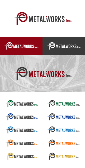 Logo Design by filip.jelkic for PE Metalworks, Inc. | Design: #27657038